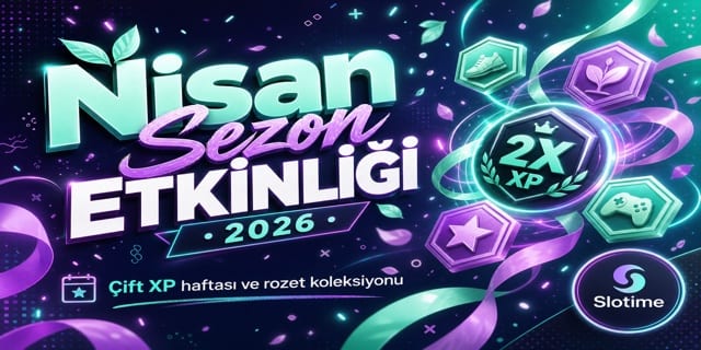 Slotime Nisan 2026 sezonluk etkinlik görseli