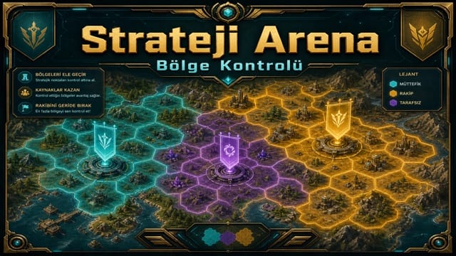 Slotime strateji arena bölge kontrolü modu